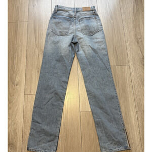 Madewell Jeans Womens 25 Blue The Mid-Rise Perfect Vintage Denim Straight Fit